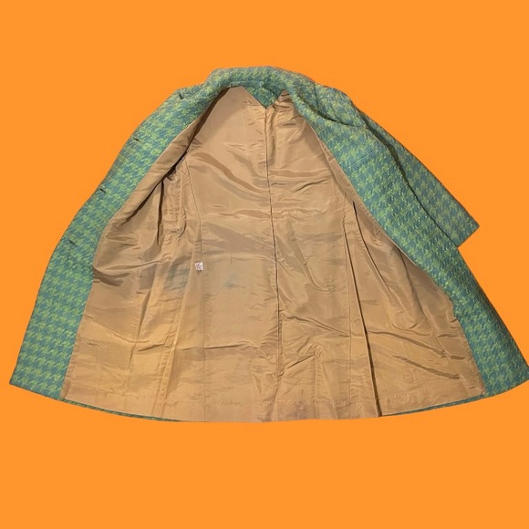 Beautiful women’s vintage tweed coat in houndstooth pattern. - Picture 3 of 4